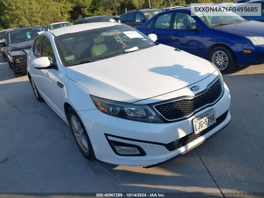 2015 Kia Optima Ex VIN: 5XXGN4A76FG495685 Lot: 40567269