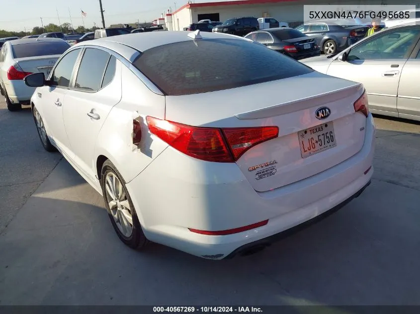 2015 Kia Optima Ex VIN: 5XXGN4A76FG495685 Lot: 40567269