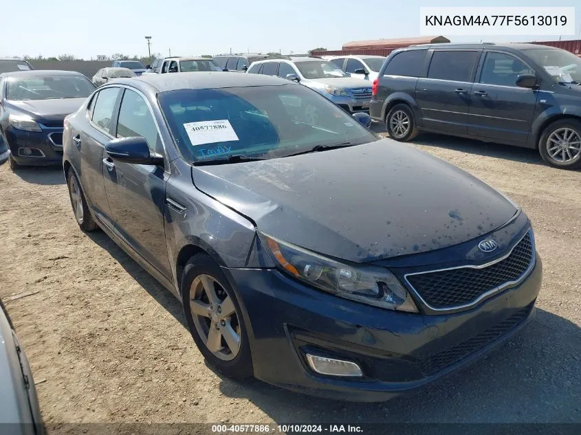 2015 Kia Optima Lx VIN: KNAGM4A77F5613019 Lot: 40577886