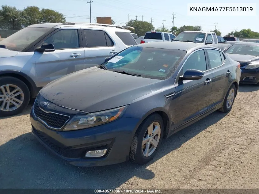 2015 Kia Optima Lx VIN: KNAGM4A77F5613019 Lot: 40577886