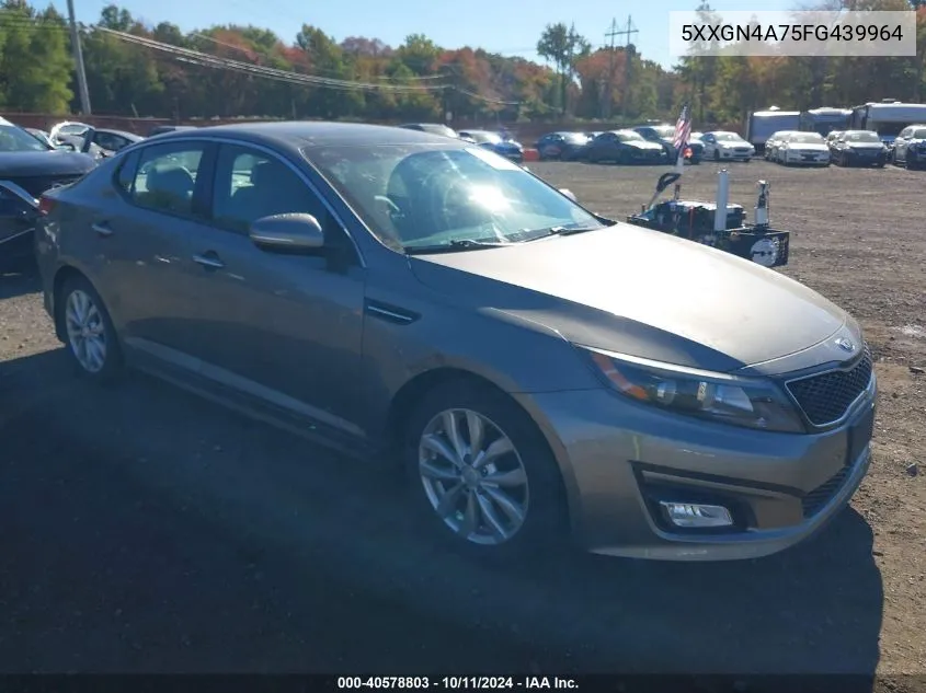 2015 Kia Optima Ex VIN: 5XXGN4A75FG439964 Lot: 40578803