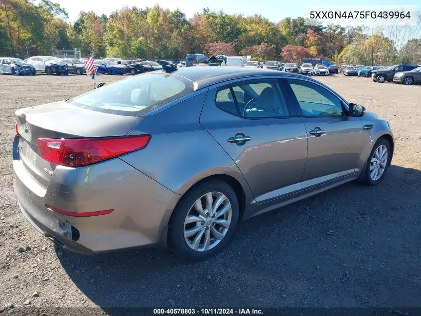 5XXGN4A75FG439964 2015 Kia Optima Ex