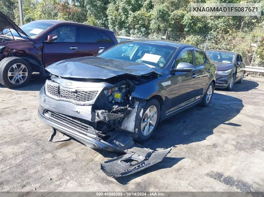 KNAGM4AD1F5087671 2015 Kia Optima Hybrid