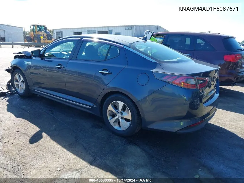 KNAGM4AD1F5087671 2015 Kia Optima Hybrid