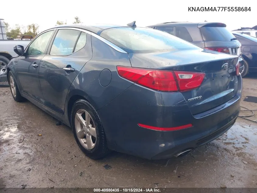 KNAGM4A77F5558684 2015 Kia Optima Lx