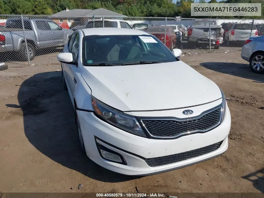 5XXGM4A71FG446283 2015 Kia Optima Lx