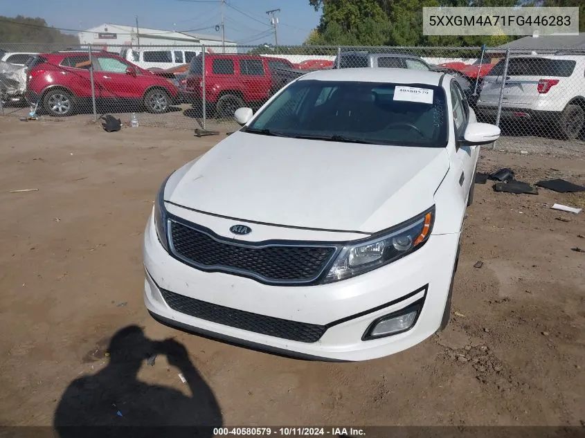 5XXGM4A71FG446283 2015 Kia Optima Lx