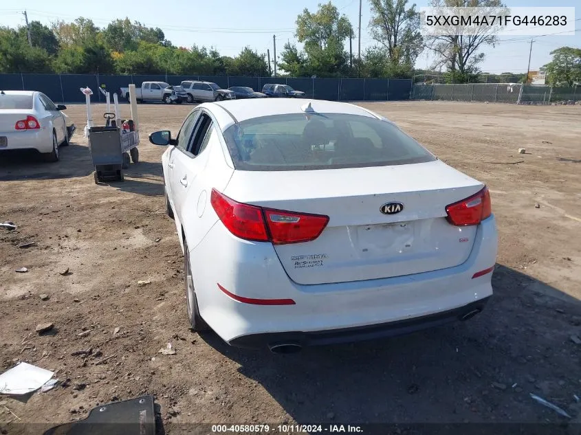 5XXGM4A71FG446283 2015 Kia Optima Lx