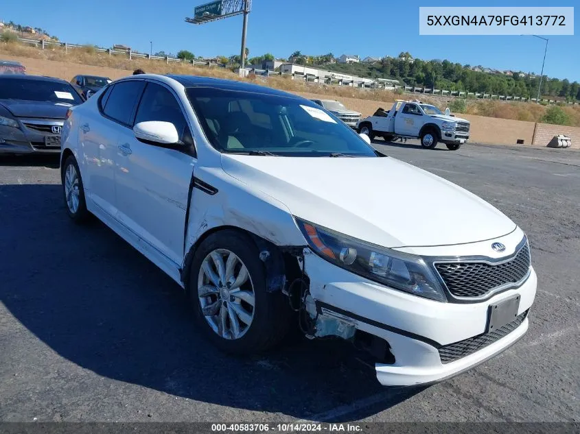 2015 Kia Optima Ex VIN: 5XXGN4A79FG413772 Lot: 40583706