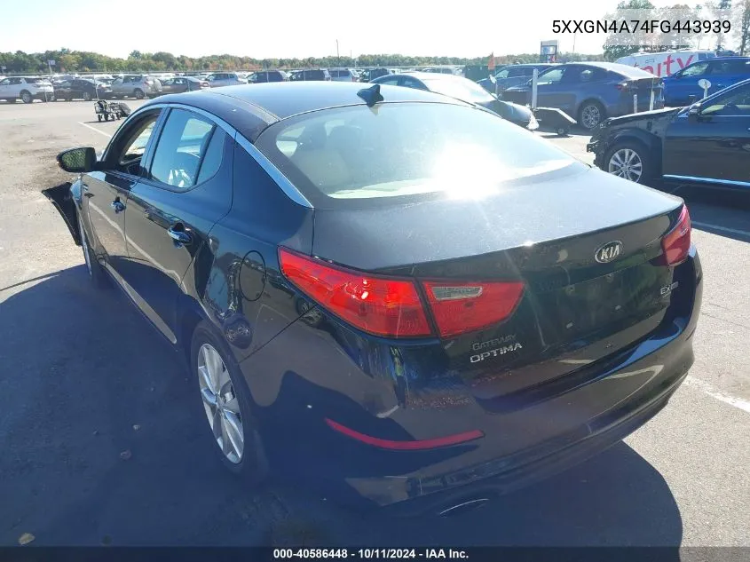 5XXGN4A74FG443939 2015 Kia Optima Ex