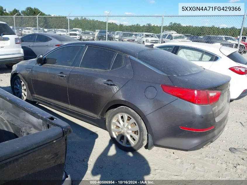 5XXGN4A71FG429366 2015 Kia Optima Ex