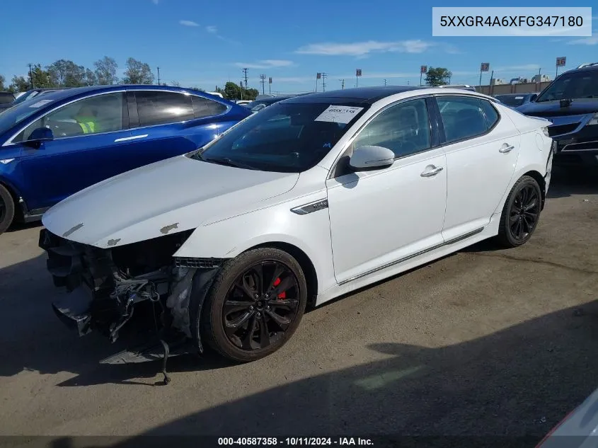 5XXGR4A6XFG347180 2015 Kia Optima Sxl Turbo