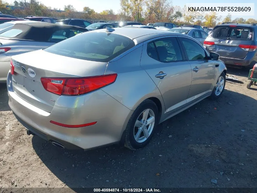 2015 Kia Optima Lx VIN: KNAGM4A78F5528609 Lot: 40594874