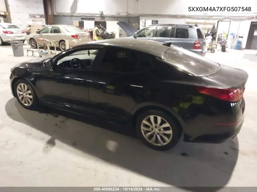 5XXGM4A7XFG507548 2015 Kia Optima Lx