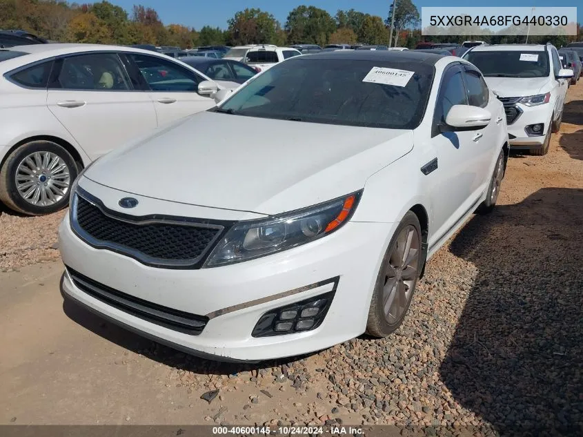 2015 Kia Optima Sxl Turbo VIN: 5XXGR4A68FG440330 Lot: 40600145