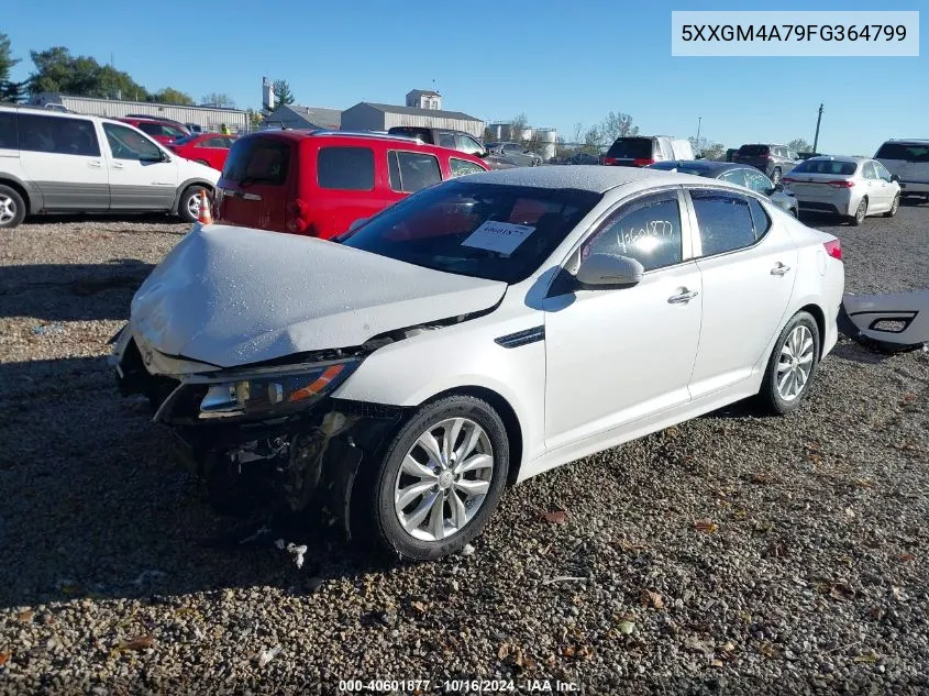 2015 Kia Optima Lx VIN: 5XXGM4A79FG364799 Lot: 40601877