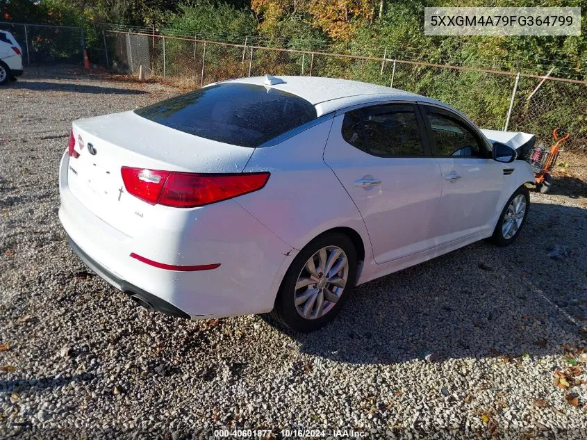 2015 Kia Optima Lx VIN: 5XXGM4A79FG364799 Lot: 40601877