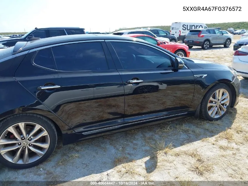 5XXGR4A67FG376572 2015 Kia Optima Sxl Turbo