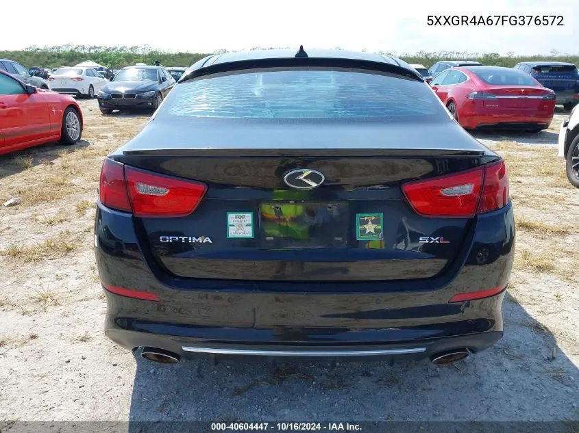 5XXGR4A67FG376572 2015 Kia Optima Sxl Turbo