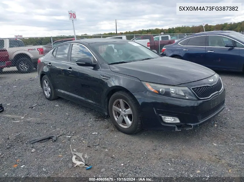 5XXGM4A73FG387382 2015 Kia Optima Lx