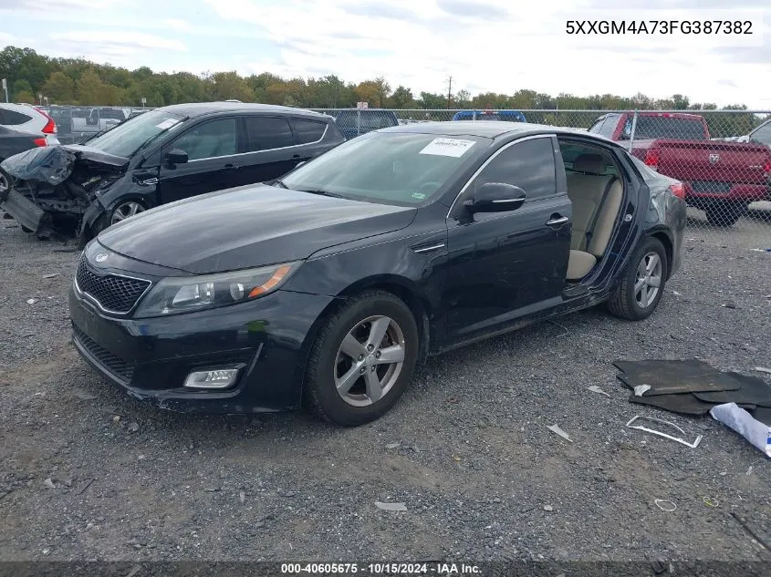 5XXGM4A73FG387382 2015 Kia Optima Lx