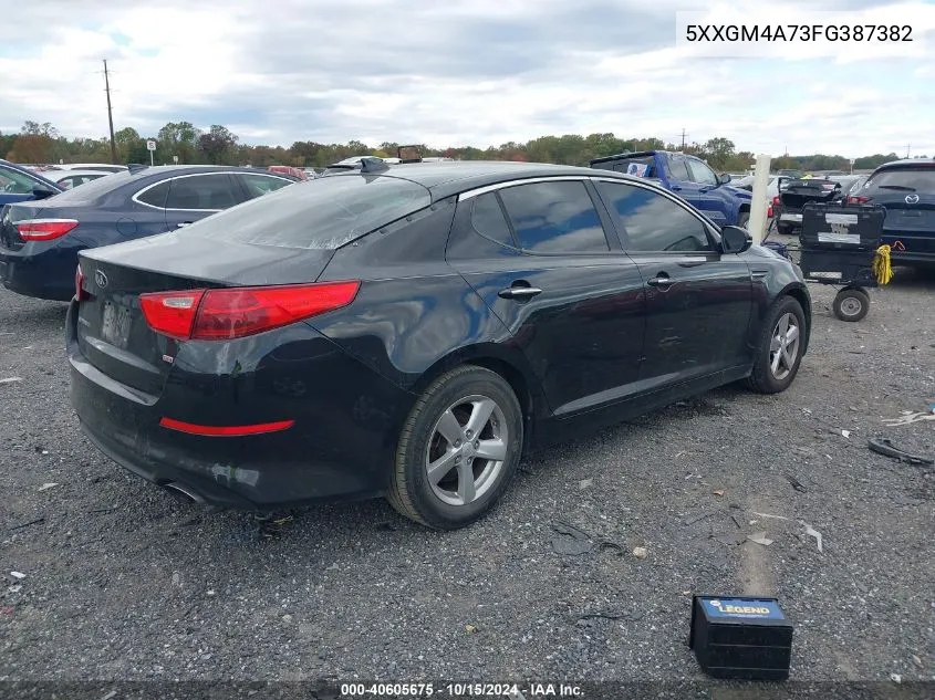 5XXGM4A73FG387382 2015 Kia Optima Lx