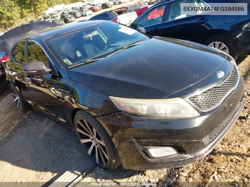 5XXGM4A74FG384586 2015 Kia Optima Lx