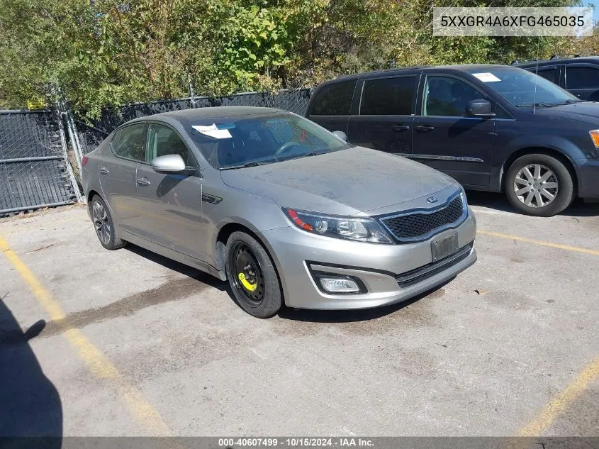 2015 Kia Optima Sx Turbo VIN: 5XXGR4A6XFG465035 Lot: 40607499