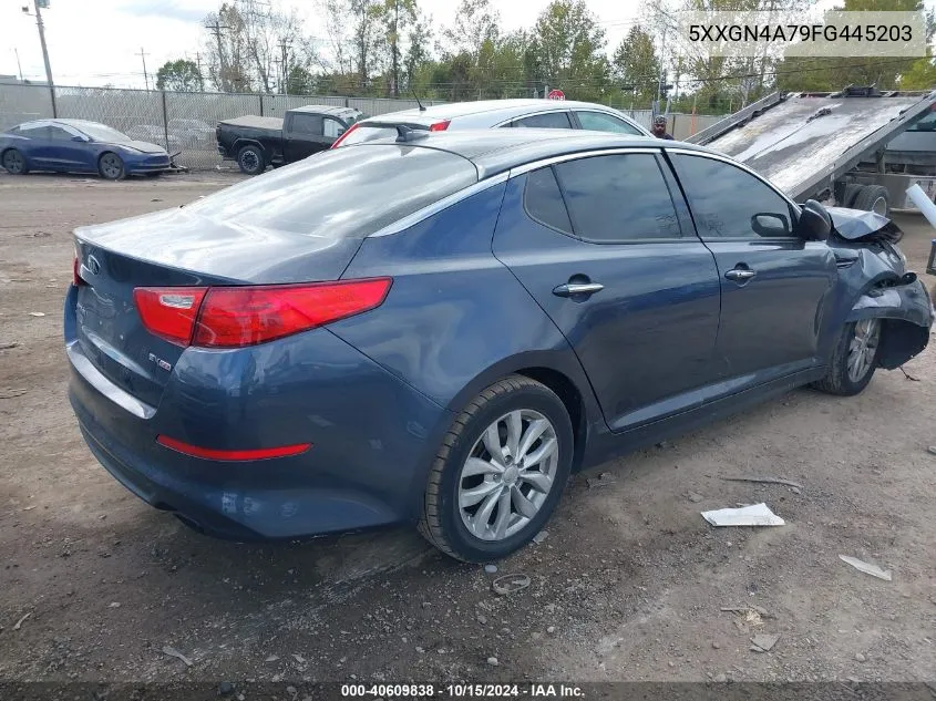 2015 Kia Optima Ex VIN: 5XXGN4A79FG445203 Lot: 40609838