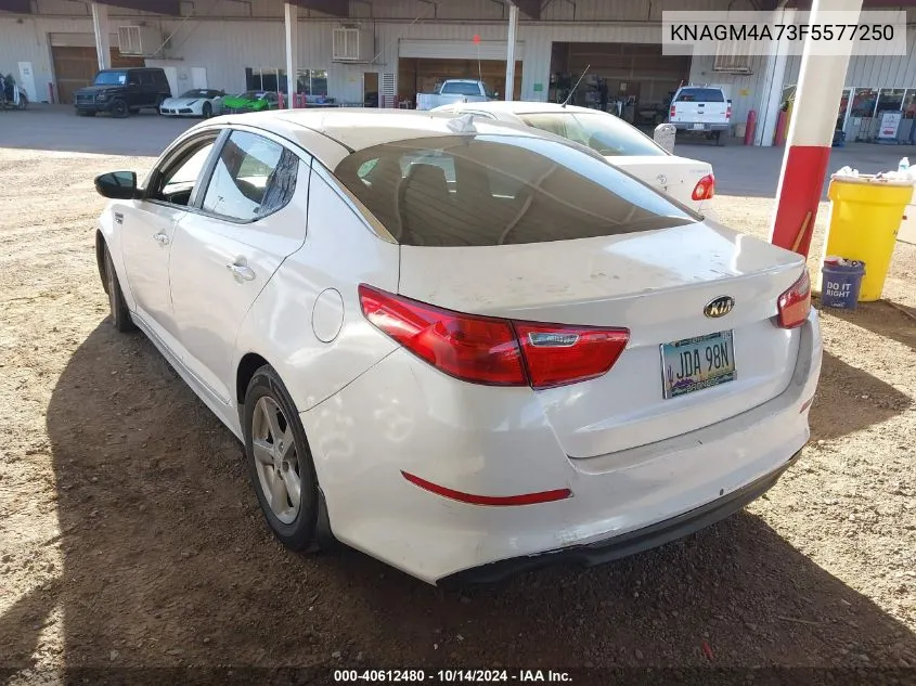 KNAGM4A73F5577250 2015 Kia Optima Lx