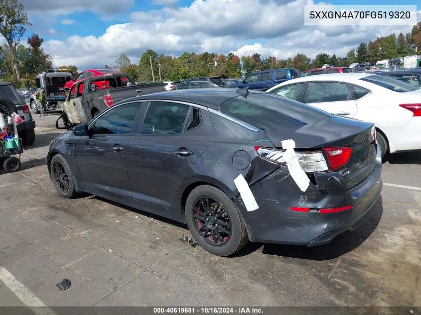 5XXGN4A70FG519320 2015 Kia Optima Ex