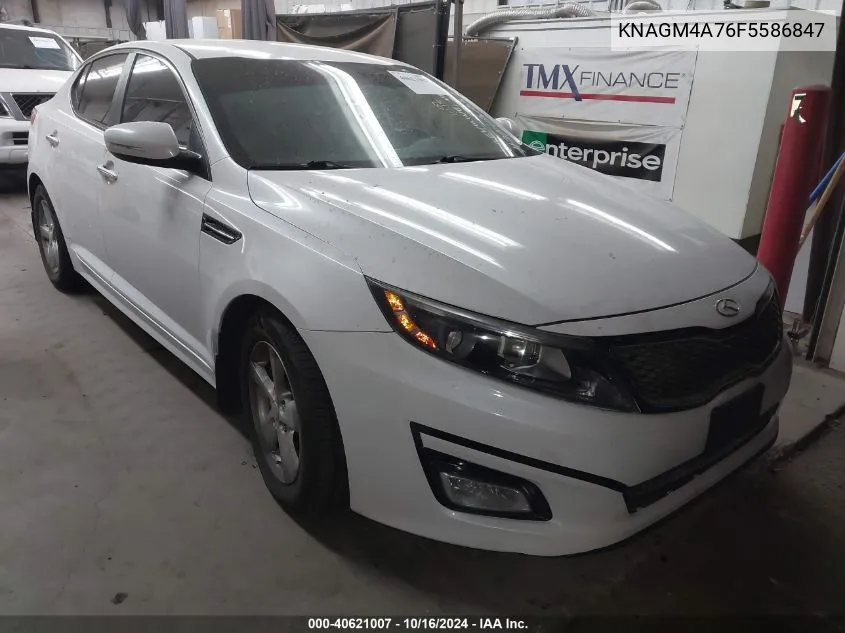 KNAGM4A76F5586847 2015 Kia Optima Lx