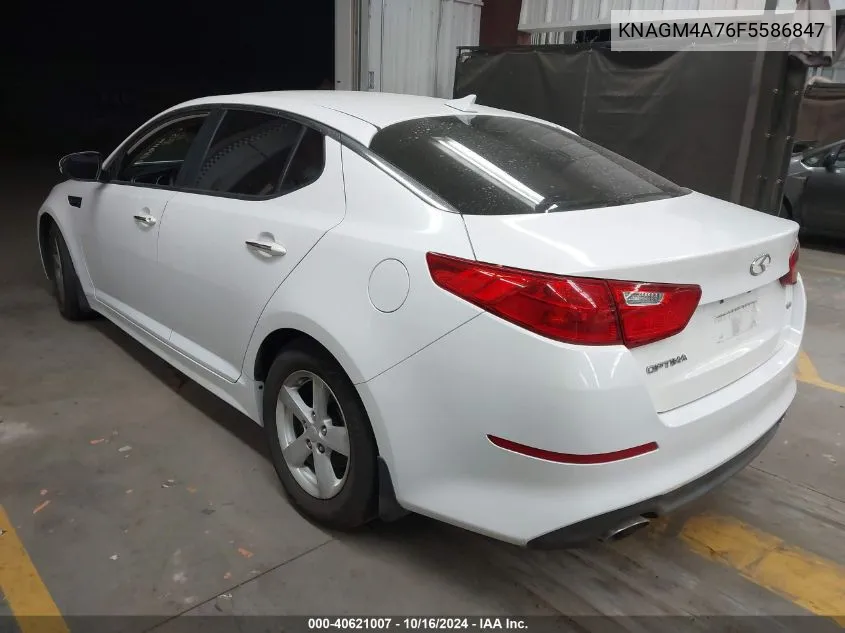 KNAGM4A76F5586847 2015 Kia Optima Lx