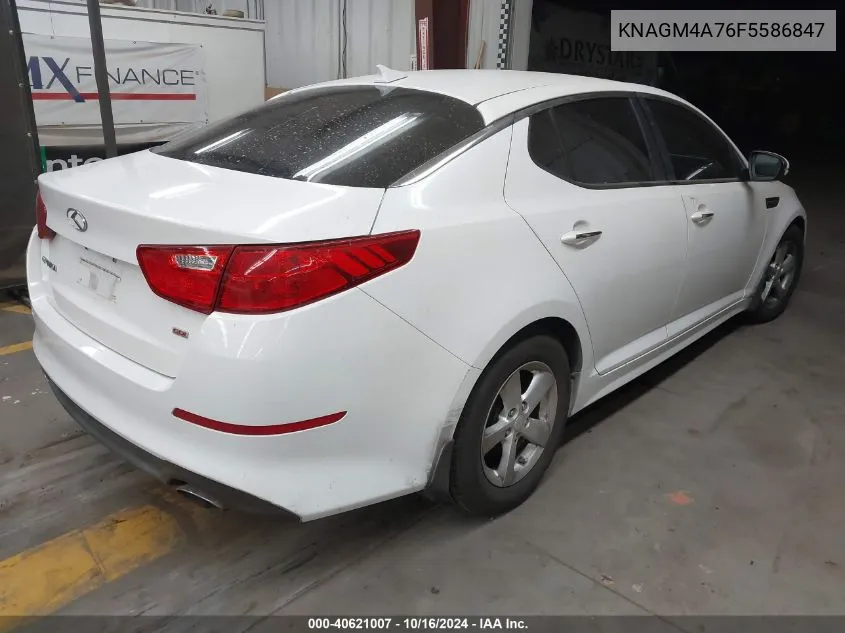 KNAGM4A76F5586847 2015 Kia Optima Lx