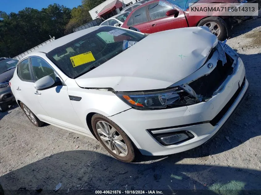 2015 Kia Optima Lx VIN: KNAGM4A71F5614313 Lot: 40621876