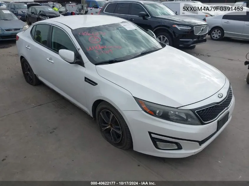 2015 Kia Optima Lx VIN: 5XXGM4A79FG391453 Lot: 40622177