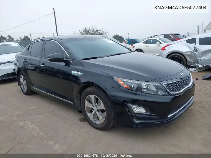 KNAGM4AD5F5077404 2015 Kia Optima Hybrid