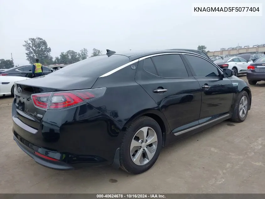 KNAGM4AD5F5077404 2015 Kia Optima Hybrid