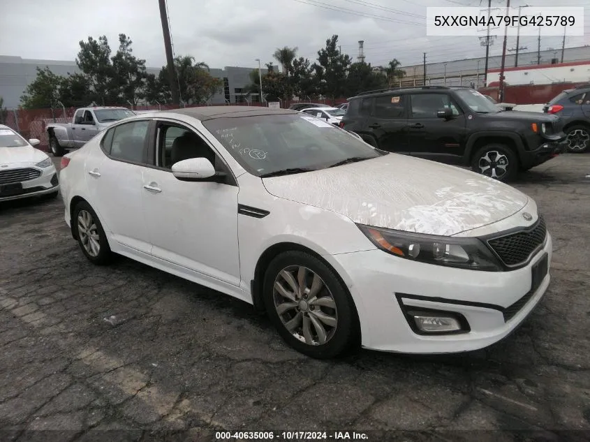 2015 Kia Optima Ex VIN: 5XXGN4A79FG425789 Lot: 40635006