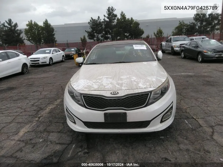 2015 Kia Optima Ex VIN: 5XXGN4A79FG425789 Lot: 40635006