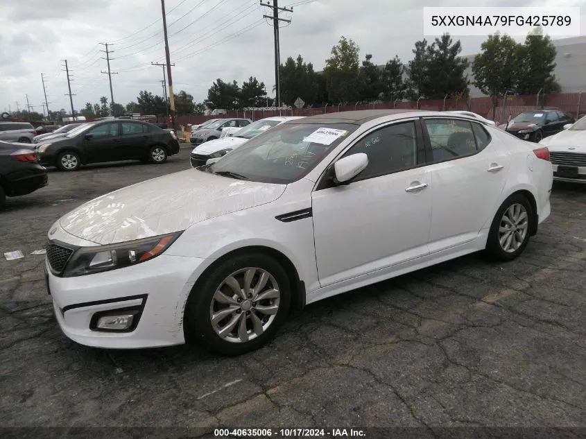 2015 Kia Optima Ex VIN: 5XXGN4A79FG425789 Lot: 40635006