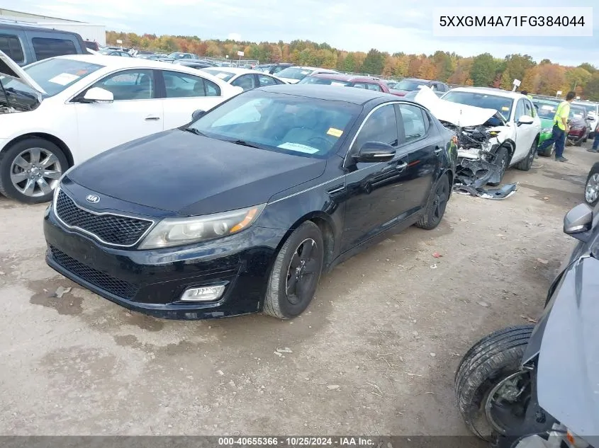 2015 Kia Optima Lx VIN: 5XXGM4A71FG384044 Lot: 40655366