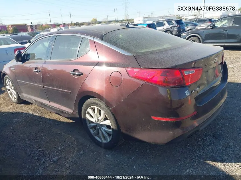 5XXGN4A70FG388678 2015 Kia Optima Ex