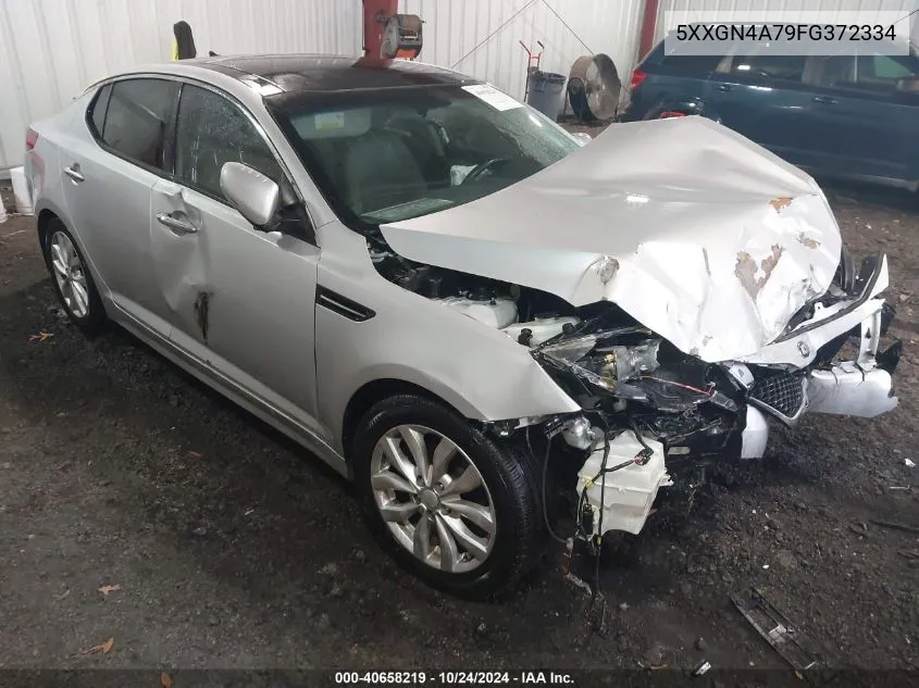 2015 Kia Optima Ex VIN: 5XXGN4A79FG372334 Lot: 40658219