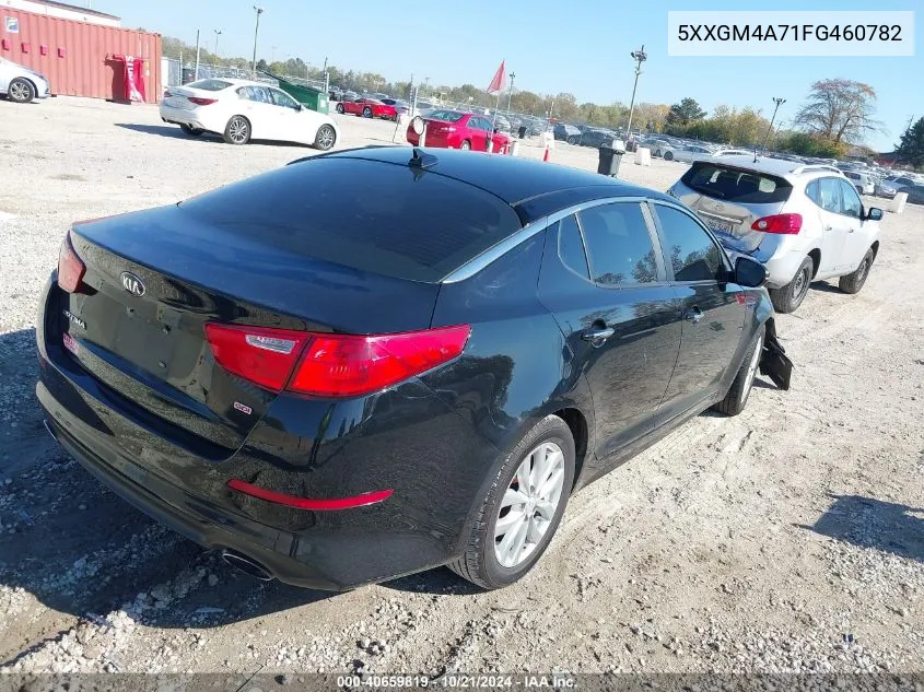 2015 Kia Optima Lx VIN: 5XXGM4A71FG460782 Lot: 40659819