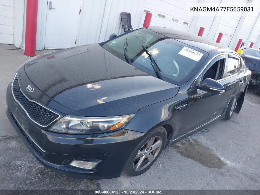 2015 Kia Optima Lx VIN: KNAGM4A77F5659031 Lot: 40684123