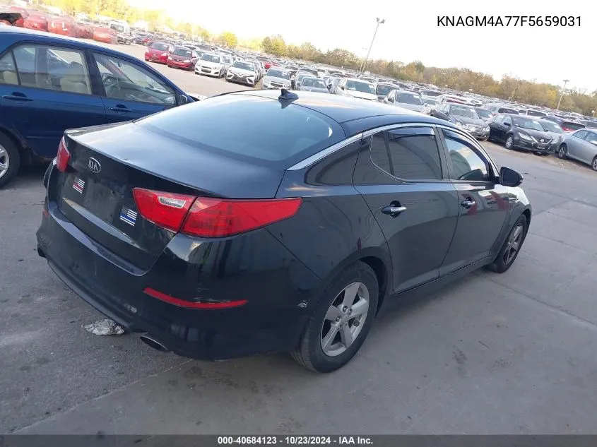 2015 Kia Optima Lx VIN: KNAGM4A77F5659031 Lot: 40684123