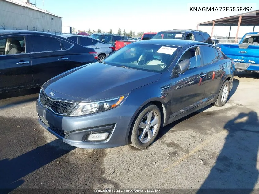 KNAGM4A72F5558494 2015 Kia Optima Lx