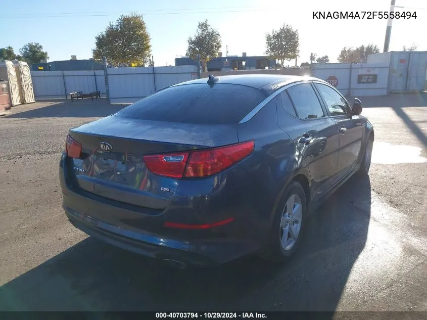 KNAGM4A72F5558494 2015 Kia Optima Lx