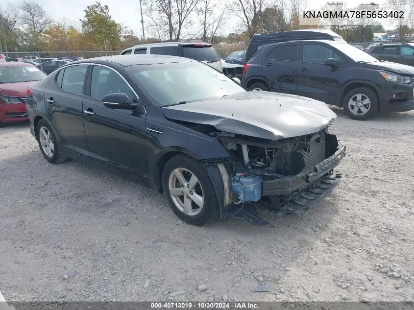 KNAGM4A78F5653402 2015 Kia Optima Lx